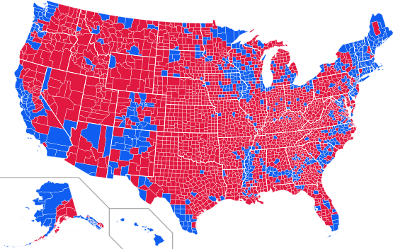 2012_Presidential_Election_by_County