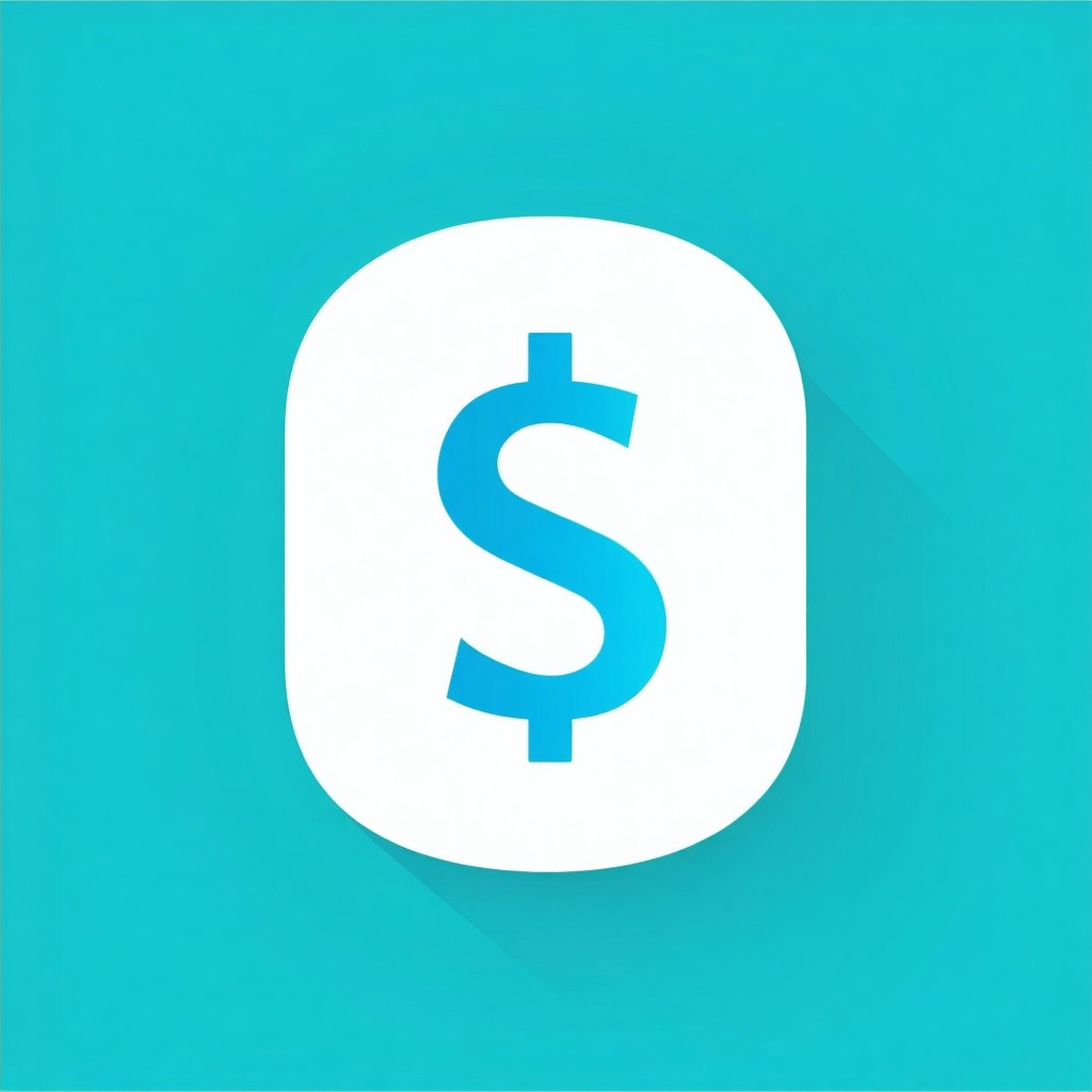 Minimalist Icon that symbolized a budget-1